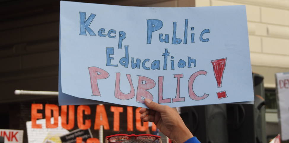 Keep public education public