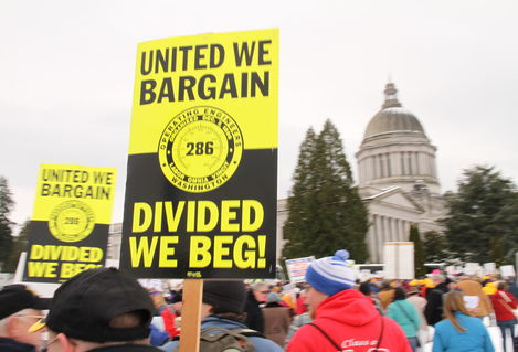 United we Bargain Divided we Beg
